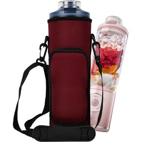 Portable Blender Storage Bag Sleeve for Ninja Blast Max Portable Blender with Shoulder Strap and Accessory Pocket for Ninja Blast Max BC251NV/BC251GY/BC251MT/BC251PK/BC251LD Portable Blender