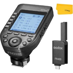 GODOX FT433S TTL Wireless Flash Trigger for Sony, 433MHz Flash Transmitter, Support Bluetooth Control, Support Auto/Manual/Multi Flash, Suitable for Godox AD200Pro II AD600Pro II and AD600BM II