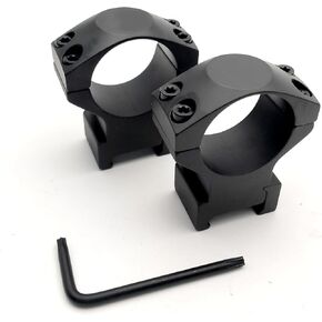 30mm Scope Rings Mount - Compatible with Weaver and Picatinny Rails