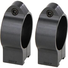 Talley 1" Low Rimfire Rings CZ 452 Euro 455 512 513 11mm Dovetail Setup