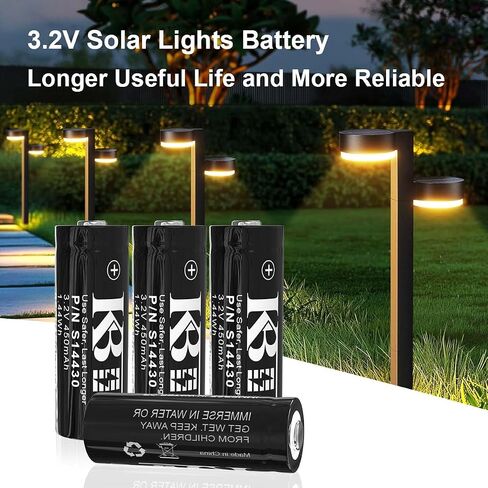 KBT 4PACK 123A استبدال بطاريات SFLP123 مع شاحن ، بطارية 3.2V 500MAH لمصباح يدوي ، أتمتة المنزل ، الكاميرا in Saudi Arabia