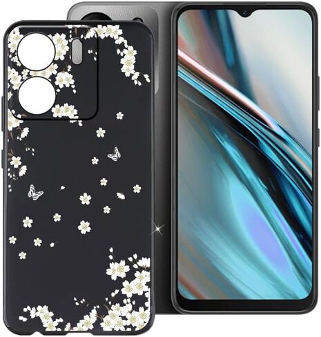Phone Case for BLU View 5 B160V (6.56"), Ultra Slim Soft TPU Shockproof Protective Shell, Anti-Scratch X Non-Slip Silicone Case for BLU View 5 B160V - WM84 in Saudi Arabia