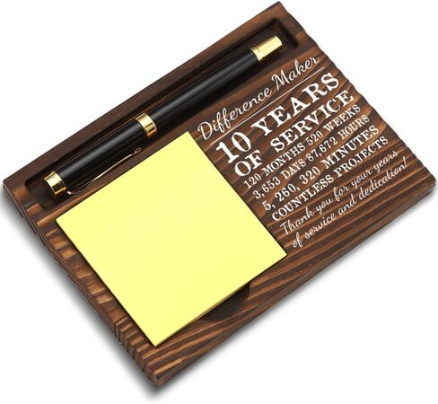 Appreciation Gift for Coworker, Thank You Gift for Coworker, New Job Gift for Coworker, Retro Note Pad Holder with Inspirational Quotes,6.5x4.7 Inches,HFF3 in Kuwait