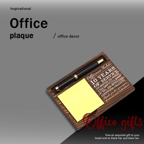 Appreciation Gift for Coworker, Thank You Gift for Coworker, New Job Gift for Coworker, Retro Note Pad Holder with Inspirational Quotes,6.5x4.7 Inches,HFF3 in Kuwait