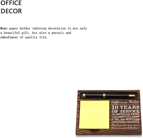 Appreciation Gift for Coworker, Thank You Gift for Coworker, New Job Gift for Coworker, Retro Note Pad Holder with Inspirational Quotes,6.5x4.7 Inches,HFF3 in Kuwait