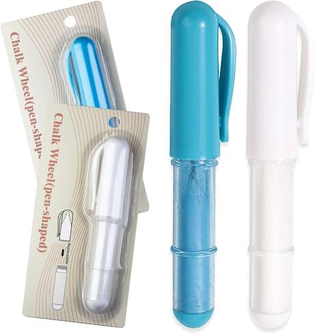 4PCS Sewing Chalk for Fabric, Wipeable and Washable Fabric Chalk for Sewing, Tailors Chalk for Fabric Etailed Marking on Fabrics, Cottons, Leathers - Blue, White, Red, Yellow in Kuwait