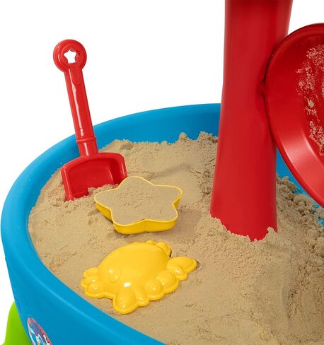 Spidey and His Amazing Friends Water Table by Delta Children| 3-Tier Water Play Table with 9-Piece Toy Set | Water Sensory Table + Summer Beach Toys for Outside Backyard for Toddlers Ages 2+, Blue in Saudi Arabia