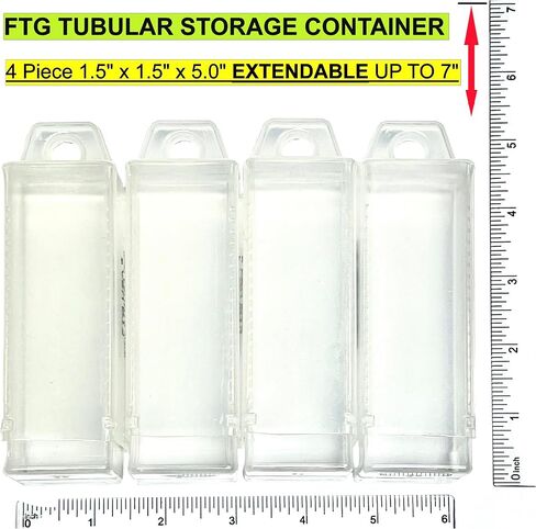 Storage Container 4 Piece Large Size Extendable Plastic Box Used as Storage Case for Countersink and Replacement Drill Bits in Saudi Arabia