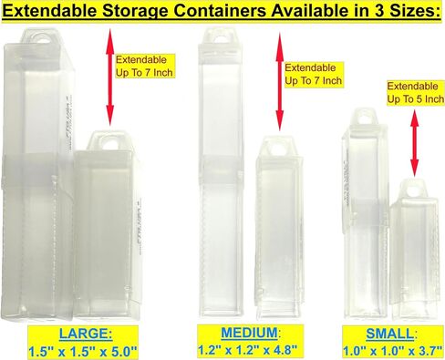 Storage Container 4 Piece Large Size Extendable Plastic Box Used as Storage Case for Countersink and Replacement Drill Bits in Saudi Arabia