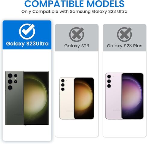 حافظة VEGO لهاتف Galaxy S24 Ultra مع مسند وغطاء كاميرا منزلق وحافظة متينة بمشبك حزام لكامل الجسم تم اختبارها ضد السقوط لهاتف Samsung Galaxy S24 Ultra 6.8 بوصة (إصدار جديد 2024) - أسود in Kuwait