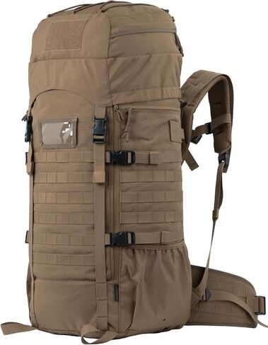 حقيبة ظهر تكتيكية 75L مع إطار داخلي ، molle ، ونظام الترطيب in Kuwait
