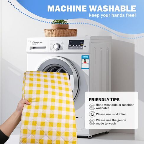 Wapodeai Picnic Camping Blankets, 60''x 80'' Waterproof and Foldable - Durable, Spacious, and Portable Outdoor Blanket for Families, Perfect for Parks, Beaches, and Nature Excursions(Yellow) in Kuwait