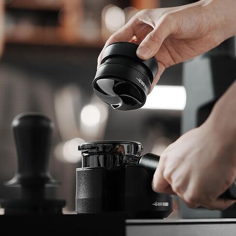 MHW-3BOMBER 58.5mm Espresso Coffee Distributor, Gravity Espresso Distribution Tool with Adaptive Height for Barista, Coffee Leveler Tools for 58mm Machine Portafilter, Astra Collection, T7021-OS in Kuwait