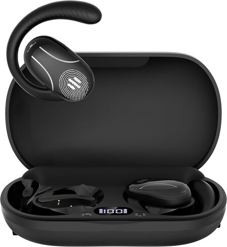 Language Translator Earbuds, 3-in-1 AI Translation Earbuds Real Time Supports 144 Languages Translate Headphones Two Way Online Bluetooth Instant Voice Translation Device for iOS & Android (Black) in Saudi Arabia