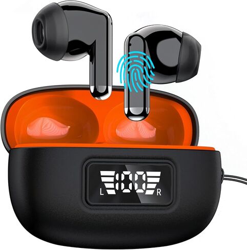 Language Translator Earbuds, 3-in-1 AI Translation Earbuds Real Time Supports 144 Languages Translate Headphones Two Way Online Bluetooth Instant Voice Translation Device for iOS & Android (Black) in Saudi Arabia