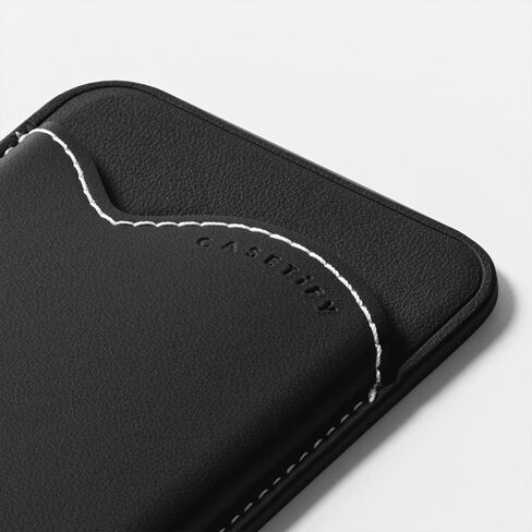 CASETiFY BioVeg Heart Wallet [Compatible with Magsafe] - Black in Kuwait
