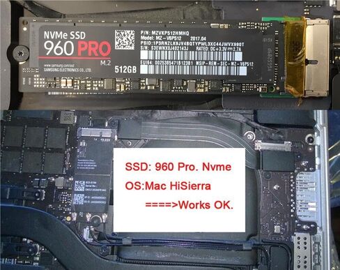 Chenyang MAC SSD محول M.2 NVME AHCI SSD إلى 12+16PIN SSD محول تحويل MAC 2013 2014 2015 A1493 A1502 A1465 A1466 in Kuwait