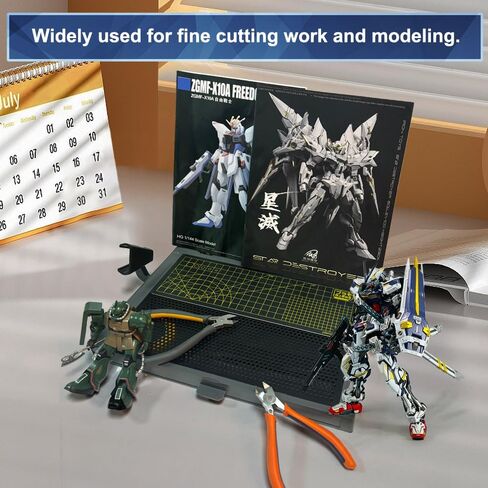 Portable Workbench for Cutting and Assembly Workbench with Drawer, Model Kit Tool for Building, Model Kit Tools with LED Lights, for High-Precision WorkMagnifiers. in Saudi Arabia