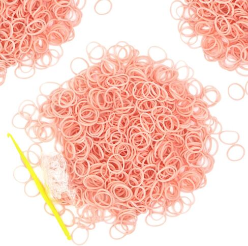 6000 حزمة نادي الأفق مطاطية صنع مجموعة ، 50pcs s-clips10-hooks ، نطاقات المطاط الملونة مجموعات ملء لنسج DIY هدية (الأزرق الداكن) in Kuwait