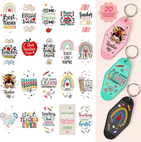 Funny UV DTF Stickers for Motel Keychain-80 Sheets Funny Sassy Theme UV DTF Wrap Stickers, Pink UV DTF Decals, UV DTF Transfer Sticker Decal Rub on Transfers for Hotel Blanks Keychain in Saudi Arabia