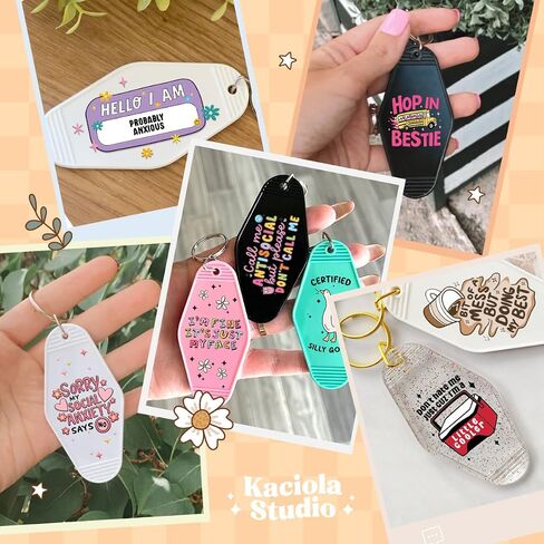Funny UV DTF Stickers for Motel Keychain-80 Sheets Funny Sassy Theme UV DTF Wrap Stickers, Pink UV DTF Decals, UV DTF Transfer Sticker Decal Rub on Transfers for Hotel Blanks Keychain in Saudi Arabia