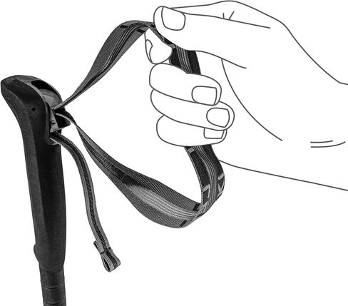 LEKI Skysolo FX.One Carbon Collapsible Lightweight Walking Poles for Thru-Hiking, Fast-Packing, & Mountaineering in Kuwait