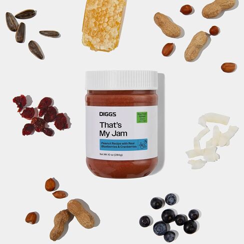DIGGS Spreadable Dog Treat - All Natural Plant Based Treat for Dogs - Ideal Food Topper or Filling for Groov Pet Crate Licking Toy (Gold'n Delicious) in Saudi Arabia