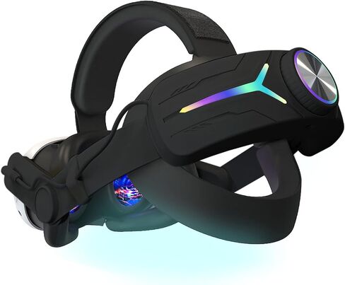 12000mAh Battery Head Strap for Meta Quest 3 & 3S with RGB Light in Saudi Arabia