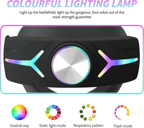 12000mAh Battery Head Strap for Meta Quest 3 & 3S with RGB Light in Saudi Arabia
