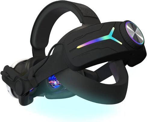 12000mAh Battery Head Strap for Meta Quest 3 & 3S with RGB Light in Saudi Arabia
