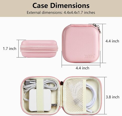 Charger Case for MacBook, Portable Tech Electronic Organizer Bag, Small Travel Storage Pouch for Laptop Accessories, MacBook Power Adapter, Charging Cords, USB Drives, Power Bank (Blue, M) in Kuwait