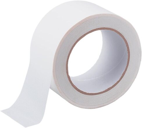 BENECREAT 49 Yards White Book Repair Tape, 1.6 Inch Adhesive Binding Tape for Book Binding Repair, Nylon Reinforcement Tape, Archival Book Repair Tape Library Supplies in Saudi Arabia
