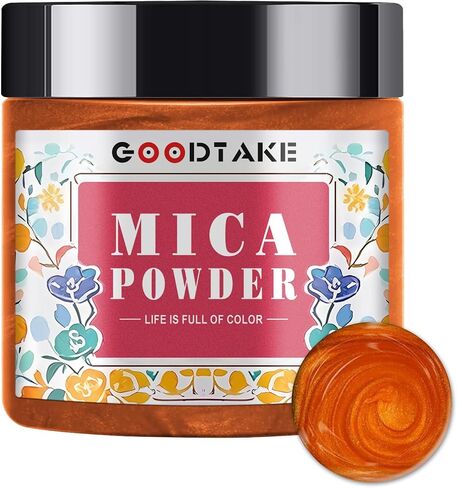GOODTAKE Dark Purple Mica Powder | Resin Color Pigment | Resin Dye | Mica for Soap Making, Resin, Candle Making, Bath Bomb, Slime, Nail Polish, Eye Shadow - Pure Mica Powders (Dark Purple, 2 oz) in Saudi Arabia