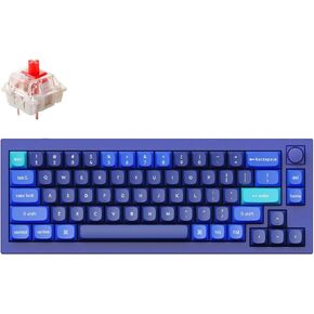 Keychron Q2 Swappable RGB Backlight Blue Switch Knob Version - Blue -Special Color