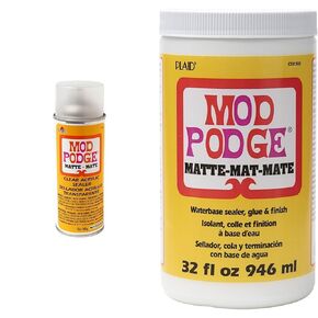 Mod Podge - 1469 Clear Acrylic Sealer, 12 ounce, Matte