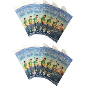 Disposable Urine Bags, 12 Pcs Pee Bags for Travel for Women/Men, 900ML Urinal Bags for Travel, Disposable Emergency Urinal Bag, Travel Pee Bags for Road Trip, Camping, Traffic Jam, Pregnant, Trucker