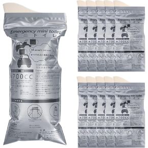 Disposable Urine Bags 12pcs, 700ML Travel Pee Bags Urinal Bag Vomit Bag for Travel Traffic Jam Emergency Portable Camping Urinal Bags for Men Women Unisex
