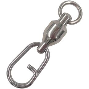 25/50pcs الكرة تحمل دوار الصيد غير القابل للصدأ موصلات الأسماك الحلقية للمياه المالحة 7lb-132lb (8454 ، 1#-0.79 "/27lb-25pcs)
