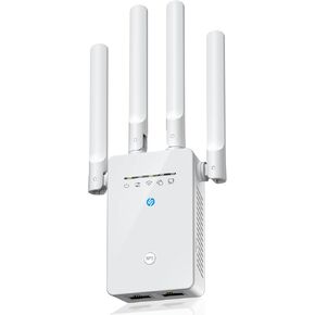 2025 WiFi Extender Signal Booster, Long Range Internet Booster Extender for Home, Mesh Wi-Fi 6X Faster Wireless WiFi Repeater with Ethernet Port, Broader Coverage Than Ever, 1-Tap Setup