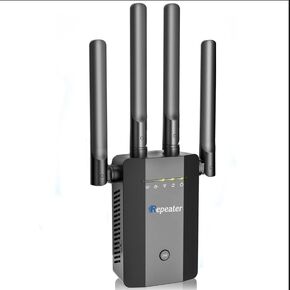 WiFi Extender Signal Booster, Broader Coverage WiFi Booster Than Before, Wireless Internet Repeater and Signal Amplifier with Ethernet Port, 1 Tap Setup, Access Point