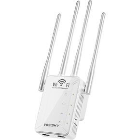 2025 Upgraded WiFi Extender Signal Booster for Home & Outdoor,Long Range Up to 16899 Sq.ft,WiFi Booster,WiFi Amplifier,8X Faster Wireless Internet Repeater with Ethernet Port,Support 150+ Devices