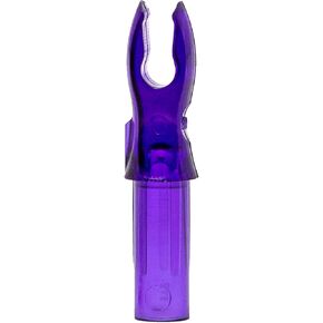 Bohning A Nock, for .204 Shafts (Small, X-Nocks, 5mm) 12 Pack, Purple