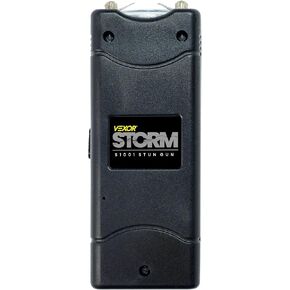 Vexor Storm Mini S1001 Personal Safety Device - Compact Rechargeable with LED Light - USB Charging - Pocket Size - Safety Lock - Includes Training Guide