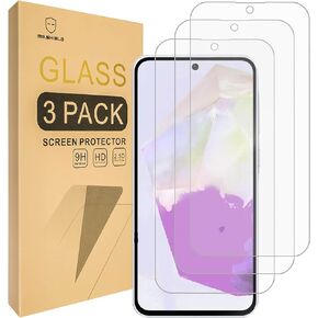 Mr.Shield Screen Protector compatible with Samsung Galaxy A36 5G / A56 [Tempered Glass] [3-Pack] [Japan Glass with 9H Hardness]