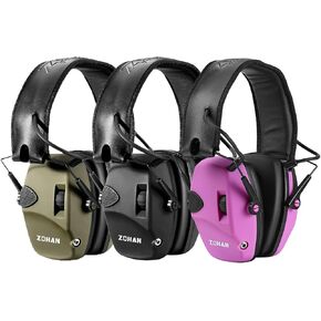 ZOHAN EM054 Electronic Shooting Ear Protection 3pack