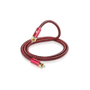 BOAACOUSTIC Subwoofer Cable - Coaxial RCA to RCA Hi-Fi Male to Male Audio Cable, High-Performance, Durable, for Home Theater & Sound Systems (3.28ft/1m)