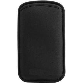 Universal Neoprene Shock Proof Pouch Sleeve Case for iPhone 13 Pro Max Samsung Galaxy A53 A33 OnePlus 9 9R 9 Pro OnePlus Nord 2 Nord N200 Motorola Edge Moto G Power 2021 Nokia 3.4 5.4 Black