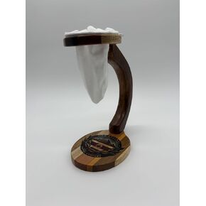 Costa Rican Chorreador Coffee Maker – Authentic 8-Inch Wooden Frame with Reusable Cotton Filter | Traditional Pour-Over Brewing System for Fresh, Flavorful Coffee | Eco-Friendly & Easy to Use