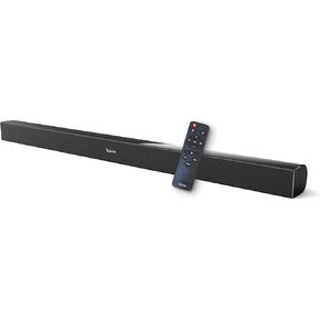 SYLVOX Outdoor Soundbar, Dolby Atmos, IP65 Waterproof, 2.1 Channel, Bluetooth 5.3, HDMI/AUX/ARC/Optical/USB, Ultra-Slim Design, 4 EQ Modes, Works Outdoor TV(Elf S3)