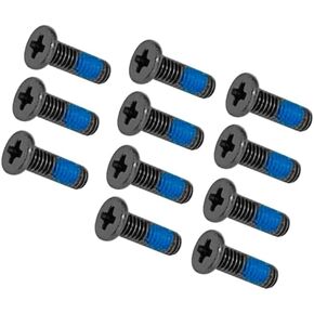 ZAHARA 11PCS Black Lower Bottom Base Cover Case Screws Replacement for HP 15-AC 15-AY 15-AF 15-BA 250 255 G4 G5